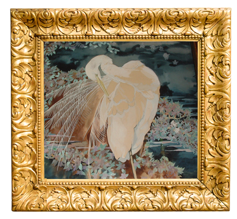 framed-gallery-jane-peterson-snowy-egret-sm