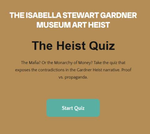 The Heist Quiz